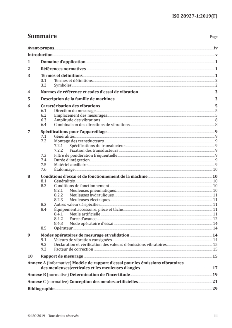 ISO 28927-1:2019 - Machines à moteur portatives — Méthodes d'essai pour l'évaluation de l'émission de vibrations — Partie 1: Meuleuses verticales et meuleuses d'angles
Released:11/27/2019