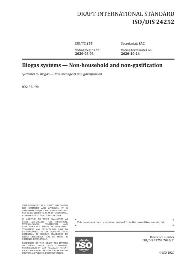 ISO/DIS 24252