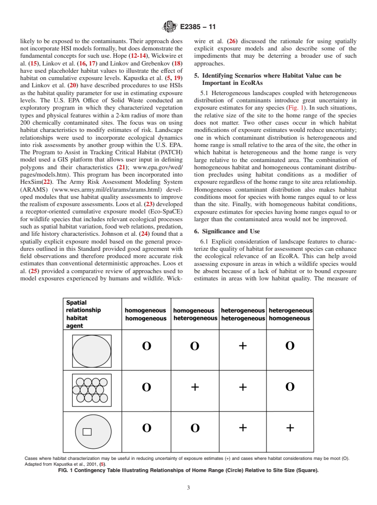 ASTM E2385-11 - Standard Guide for Estimating Wildlife Exposure Using Measures of Habitat Quality