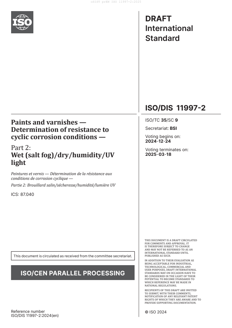 prEN ISO 11997-2:2025