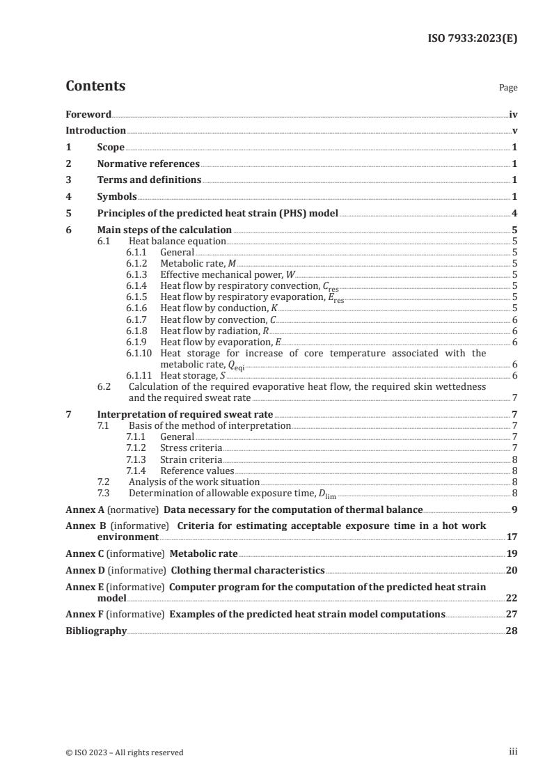 ISO 7933:2023 - Ergonomics of the thermal environment — Analytical determination and interpretation of heat stress using calculation of the predicted heat strain
Released:27. 07. 2023