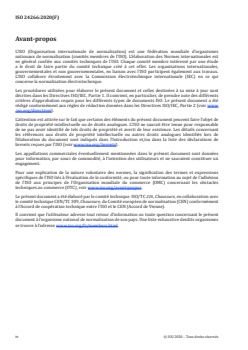 ISO 24266:2020 - Chaussures — Méthodes d'essai pour toute la chaussure — Durabilité vis-à-vis de la flexion
Released:11/6/2020 - Page 4 preview
