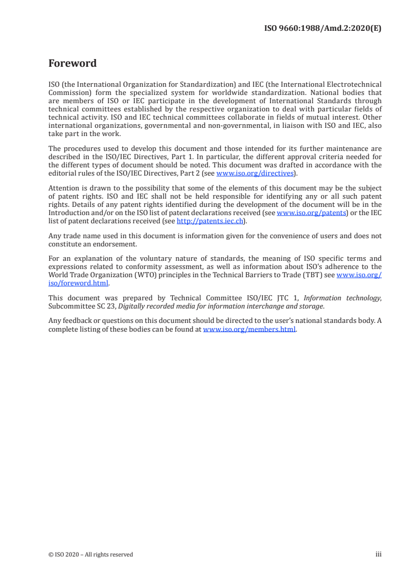 ISO 9660:1988/Amd 2:2020 ISO 9660:1988/Amd 2:2020 - Information processing — Volume and file structure of CD-ROM for information interchange — Amendment 2
Released:4/9/2020