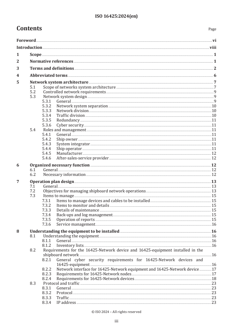 ISO 16425:2024 - Ships and marine technology — Specifications for the installation of ship communication networks for shipboard equipment and systems
Released:31. 01. 2024