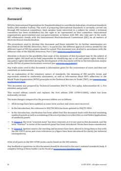 ISO 13784-2:2020 ISO 13784-2:2020 - Reaction-to-fire tests for sandwich panel building systems — Part 2: Test method for large rooms
Released:10/30/2020 - Page 4 preview