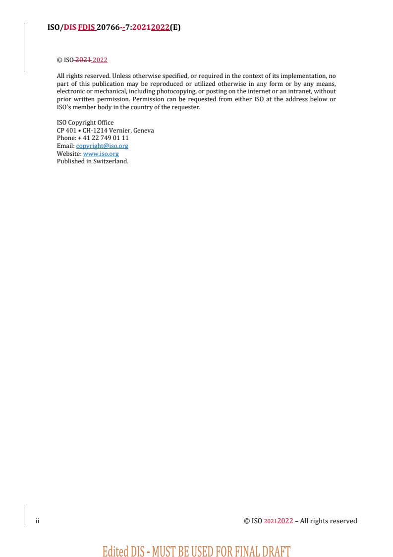ISO 20766-7:2023 REDLINE ISO 20766-7:2023 - Road vehicles — Liquefied petroleum gas (LPG) fuel system components — Part 7: Remotely controlled service valve with excess flow valve
Released:10/18/2022 - Page 2 preview