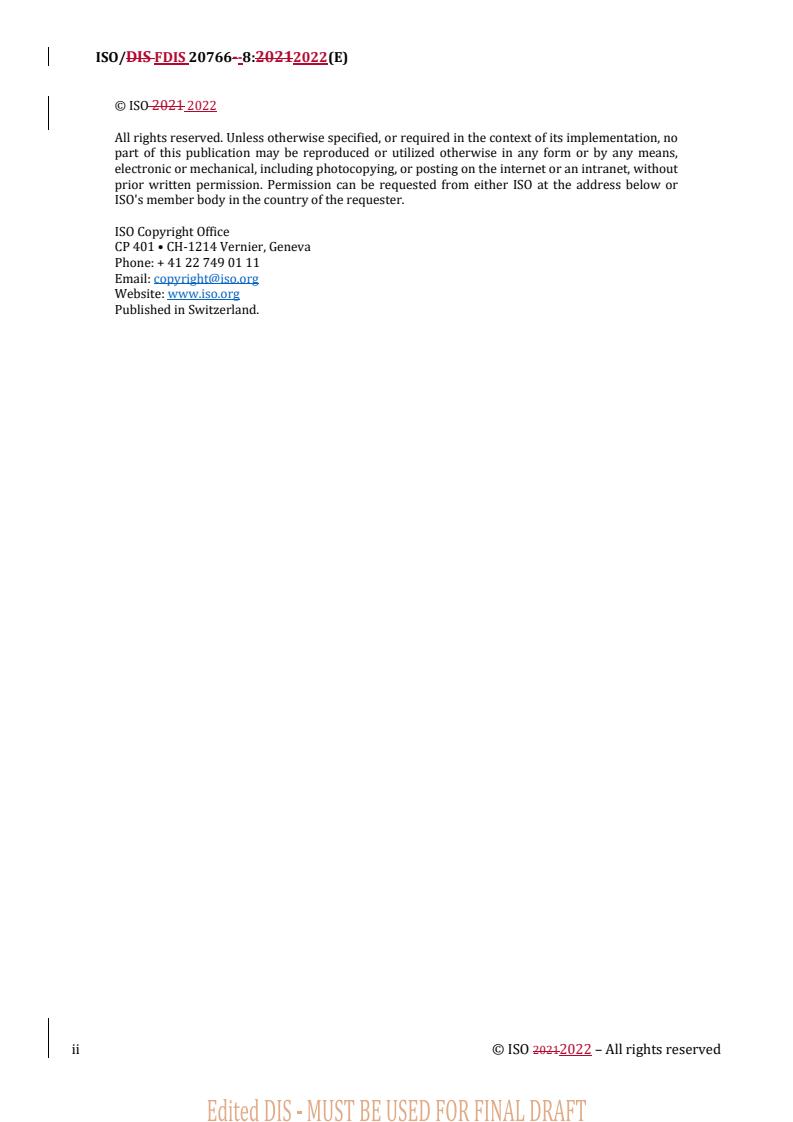 ISO 20766-8:2023 REDLINE ISO 20766-8:2023 - Road vehicles — Liquefied petroleum gas (LPG) fuel system components — Part 8: Fuel pump
Released:10/18/2022 - Page 2 preview