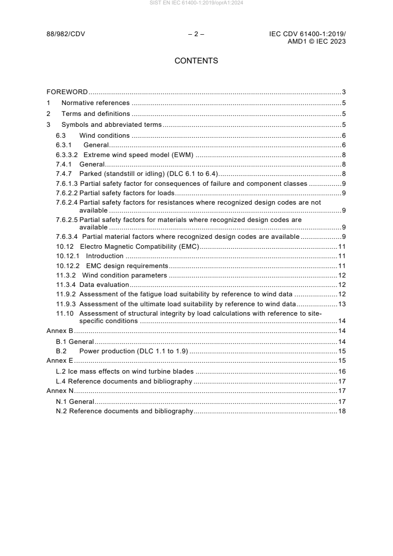 SIST EN IEC 61400-1:2019/kFprA1:2025 SIST EN IEC 61400-1:2019/oprA1:2024 - Page 4 preview