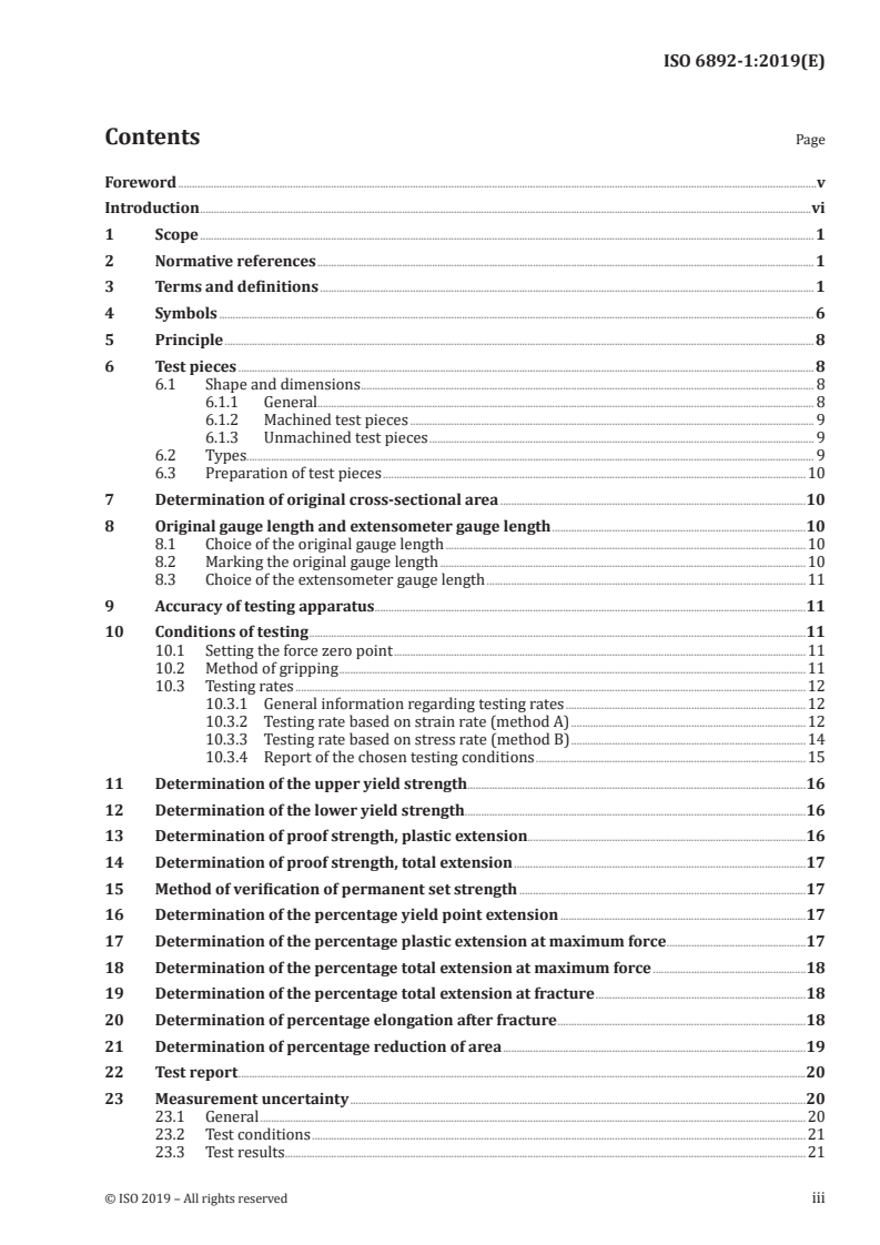 ISO 6892-1:2019 - Metallic materials — Tensile testing — Part 1: Method of test at room temperature
Released:11/15/2019