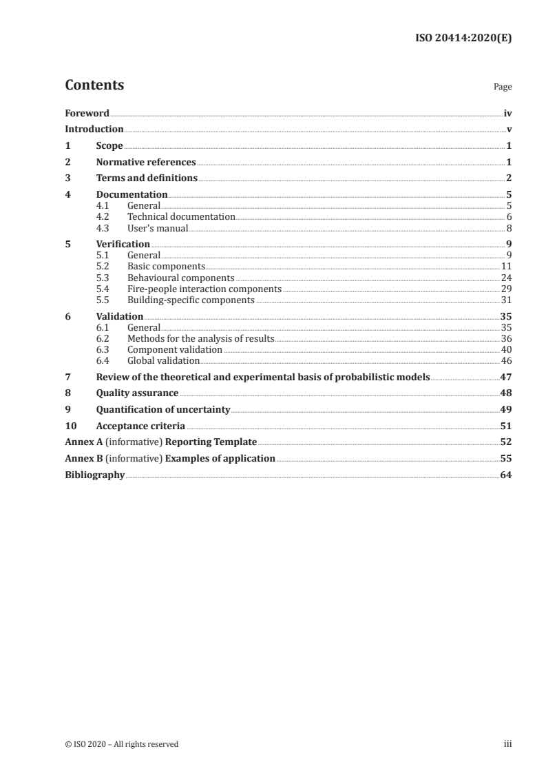 ISO 20414:2020 ISO 20414:2020 - Fire safety engineering — Verification and validation protocol for building fire evacuation models
Released:11/19/2020