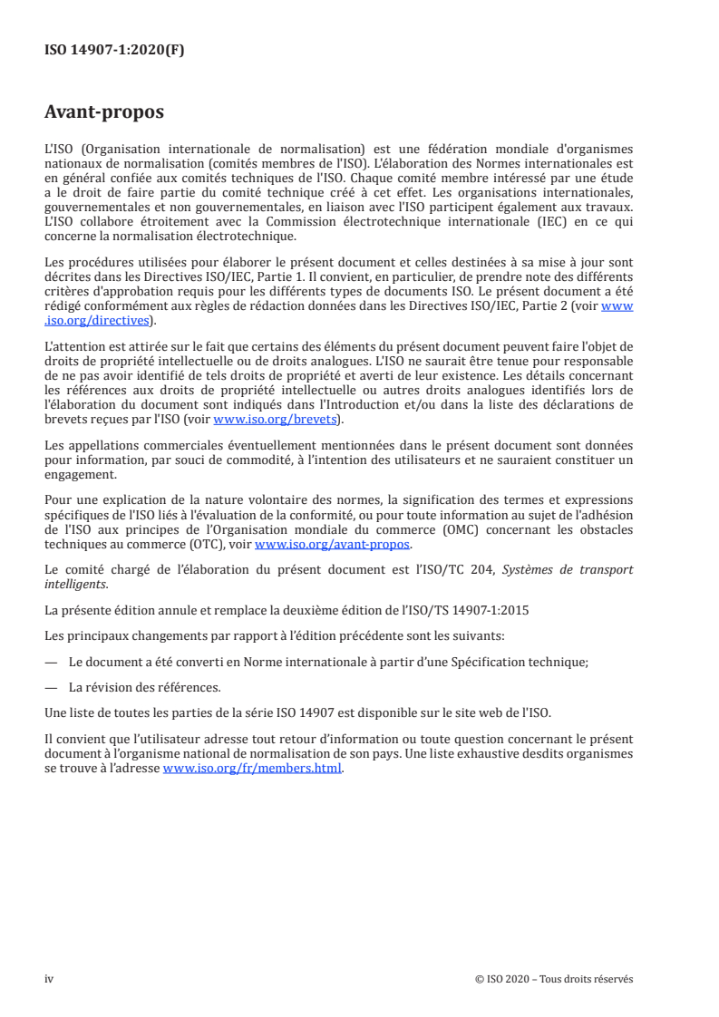 ISO 14907-1:2020 ISO 14907-1:2020 - Perception de télépéage — Procédures d'essais relatifs aux équipements embarqués et aux équipements fixes — Partie 1: Descriptions des procédures d'essais
Released:4/22/2020 - Page 4 preview