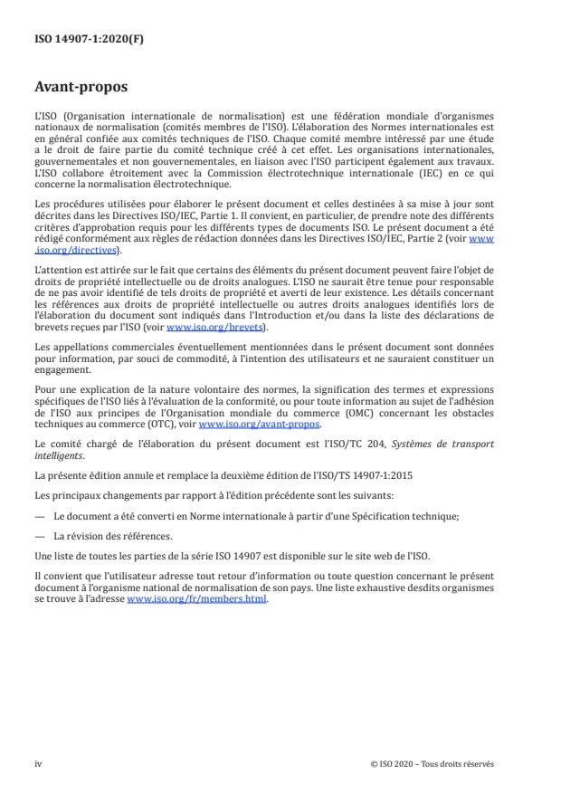 ISO 14907-1:2020 ISO 14907-1:2020 - Perception de télépéage -- Procédures d'essais relatifs aux équipements embarqués et aux équipements fixes - Page 4 preview