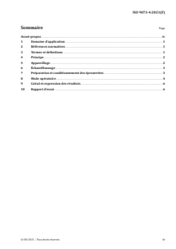 ISO 9073-4:2021 - Nontissés — Méthodes d’essai — Partie 4: Détermination de la résistance à la déchirure par la méthode du trapèze
Released:1/29/2021 - Page 3 preview