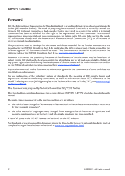 ISO 9073-4:2021 - Nonwovens — Test methods — Part 4: Determination of tear resistance by the trapezoid procedure
Released:1/29/2021 - Page 4 preview