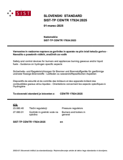 SIST-TP CEN/TR 17924:2025 SIST-TP CEN/TR 17924:2025 - BARVE - Page 1 preview
