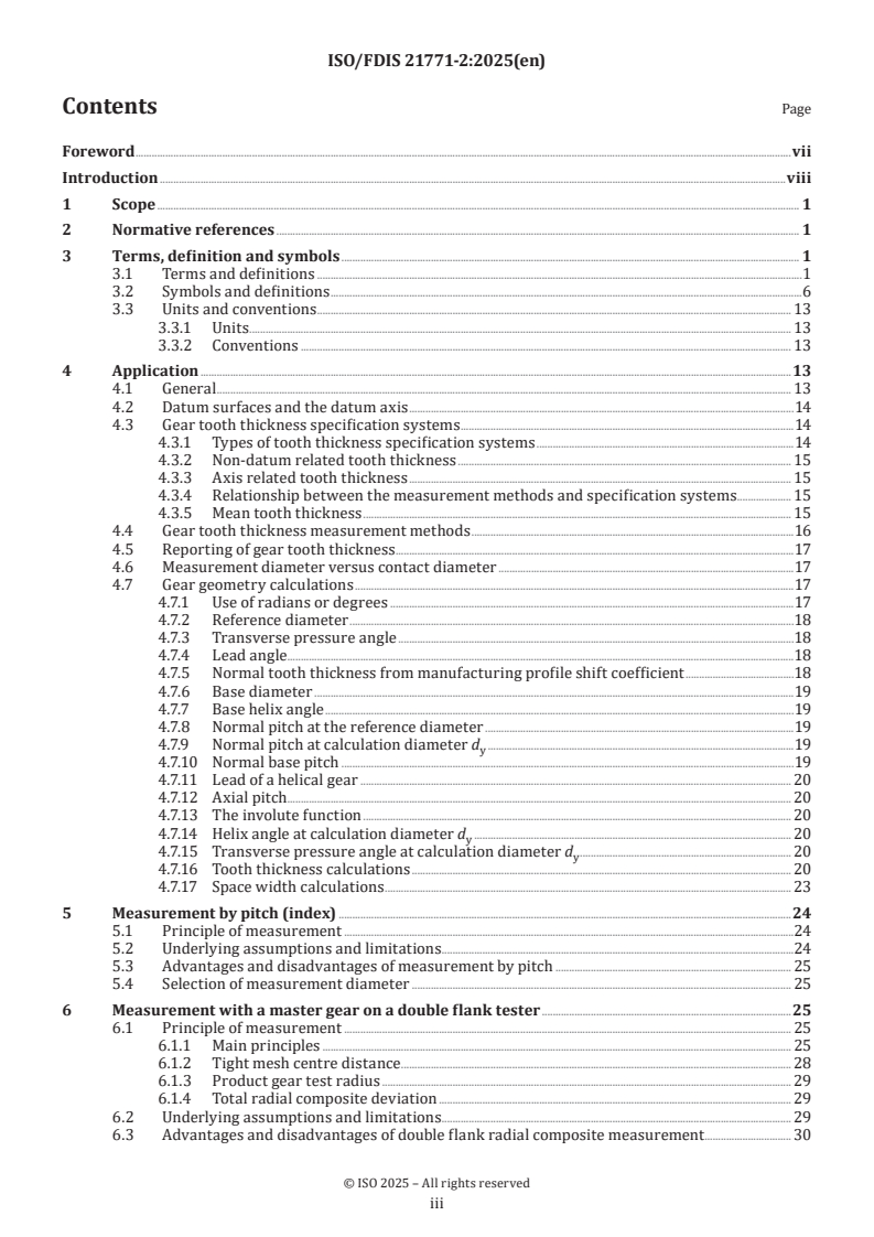 ISO/FDIS 21771-2 - Cylindrical involute gears and gear pairs — Part 2: Calculation and measurement of tooth thickness and backlash
Released:15. 05. 2025