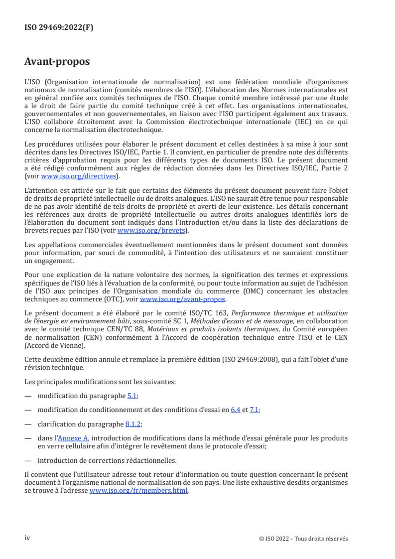 ISO 29469:2022 ISO 29469:2022 - Thermal insulating products for building applications — Determination of compression behaviour
Released:21. 10. 2022 - Page 4 preview