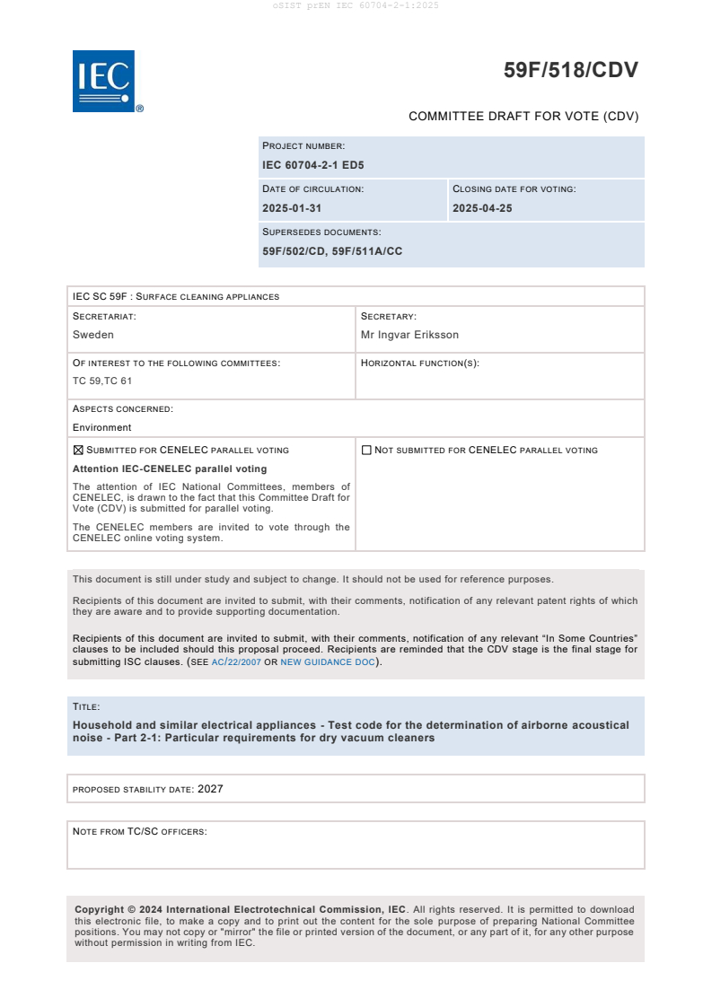 prEN IEC 60704-2-1:2025