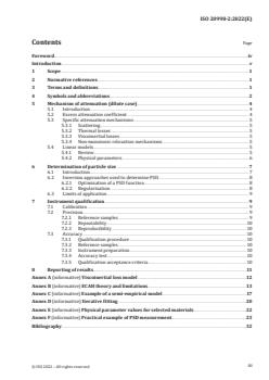 ISO 20998-2:2022 ISO 20998-2:2022 - Measurement and characterization of particles by acoustic methods — Part 2: Linear theory
Released:23. 08. 2022 - Page 3 preview