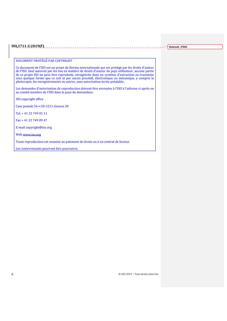 ISO 1711-2:2019 REDLINE ISO 1711-2:2019 - Assembly tools for screws and nuts — Technical specifications — Part 2: Machine-operated sockets (impact)
Released:10/8/2019 - Page 2 preview