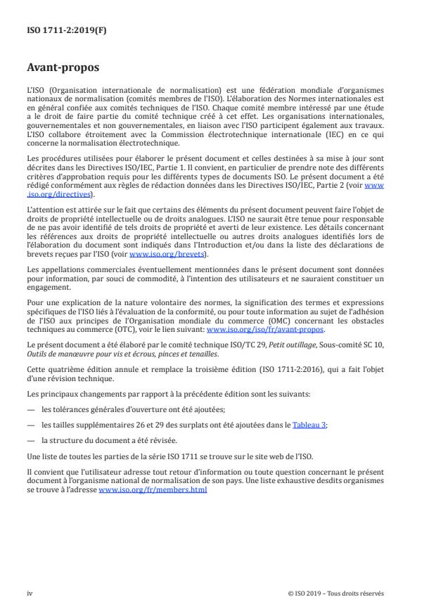 ISO 1711-2:2019 ISO 1711-2:2019 - Outils de manoeuvre pour vis et écrous -- Spécifications techniques - Page 4 preview