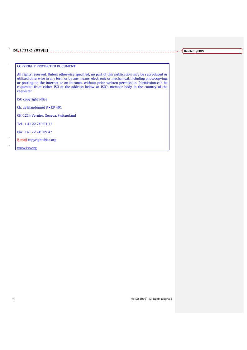 ISO 1711-2:2019 REDLINE ISO 1711-2:2019 - Assembly tools for screws and nuts — Technical specifications — Part 2: Machine-operated sockets (impact)
Released:10/8/2019 - Page 2 preview