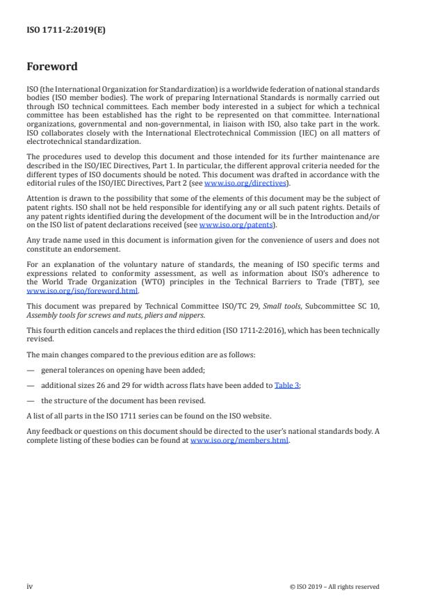 ISO 1711-2:2019 ISO 1711-2:2019 - Assembly tools for screws and nuts -- Technical specifications - Page 4 preview