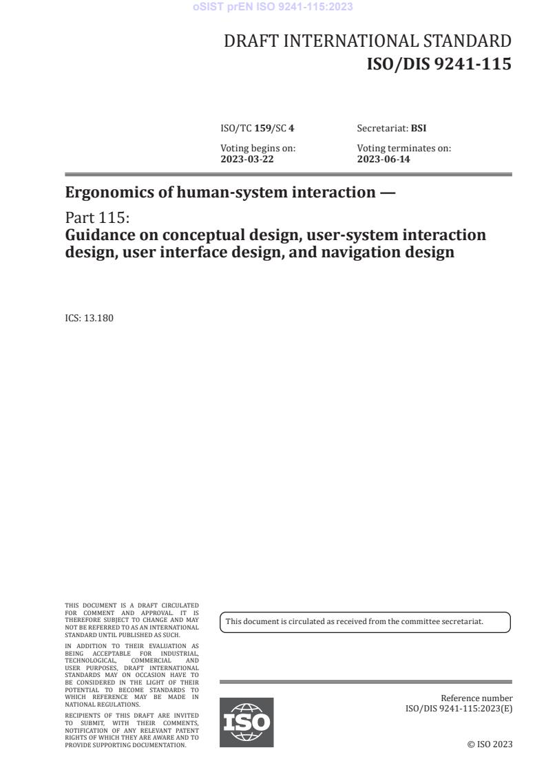 prEN ISO 9241-115:2023