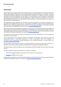 ISO 6691:2021 ISO 6691:2021 - Thermoplastic polymers for plain bearings — Classification and designation
Released:11/22/2021 - Page 4 preview
