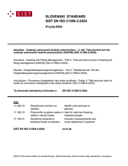 SIST EN ISO 21388-2:2024 - Page 1 preview