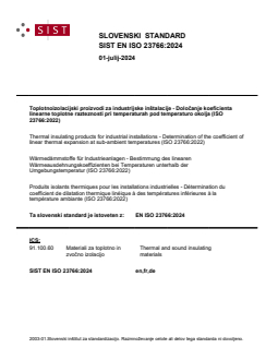 SIST EN ISO 23766:2024 SIST EN ISO 23766:2024 - Page 1 preview