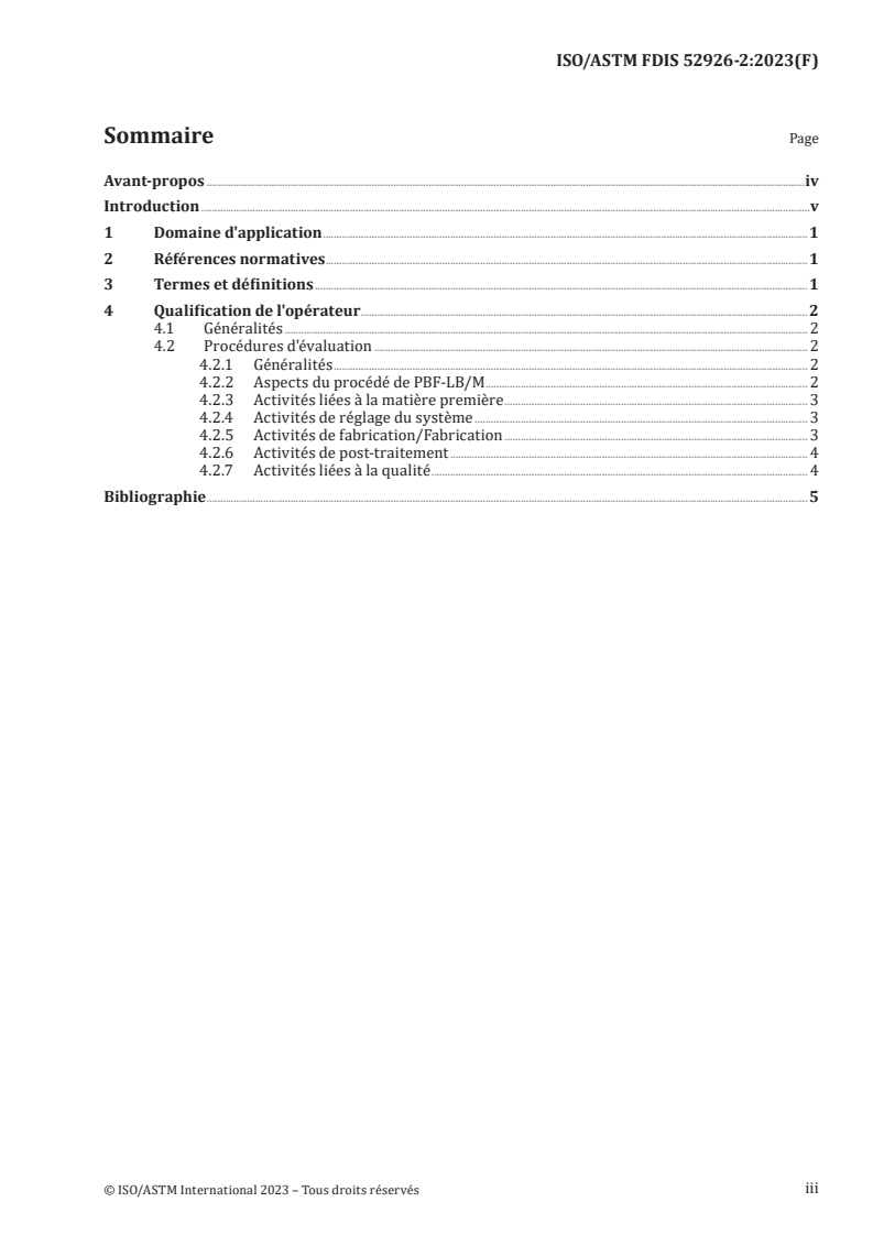 ISO/ASTM 52926-2 - Fabrication additive de métaux — Principes de qualification — Partie 2: Qualification des opérateurs pour PBF-LB
Released:14. 08. 2023