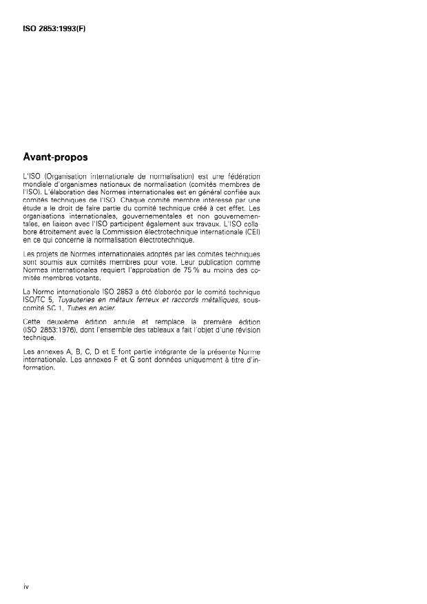 ISO 2853:1993 ISO 2853:1993 - Raccords filetés en acier inoxydable pour l'industrie alimentaire - Page 4 preview