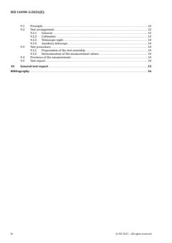 ISO 14490-3:2021 ISO 14490-3:2021 - Optics and photonics — Test methods for telescopic systems — Part 3: Test methods for telescopic sights
Released:3/23/2021 - Page 4 preview