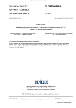 CLC/TR 50542-1:2025 TP CLC/TR 50542-1:2025 - Page 3 preview