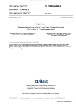 TP CLC/TR 50542-2:2025 - Page 3 preview