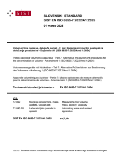 SIST EN ISO 8655-7:2022/A1:2025 SIST EN ISO 8655-7:2022/A1:2025 - Page 1 preview