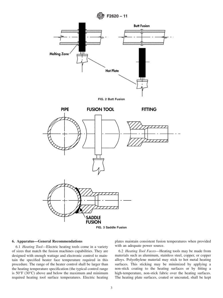 ASTM F2620-11 - Standard Practice for Heat Fusion Joining of Polyethylene Pipe and Fittings