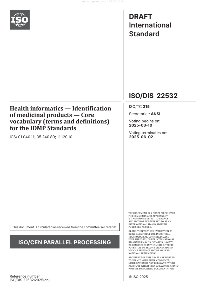prEN ISO 22532:2025