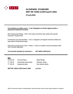 SIST EN 10253-2:2021/oprA1:2024 - Page 1 preview