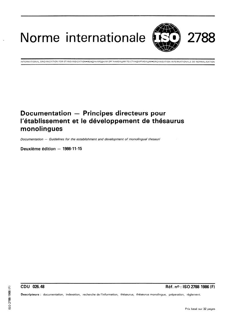 ISO 2859-3:1991 - Règles d'échantillonnage pour les contrôles par attributs — Partie 3: Procédures d'échantillonnage successif partiel
Released:8/29/1991