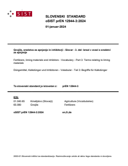 prEN 12944-3:2024 - Page 1 preview