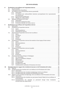 ISO 24434:2024 - Radioprotection — Surveillance radiologique des membres des équipes d'intervention et de la population après des incidents nucléaires/radiologiques — Principes généraux
Released:8. 10. 2024 - Page 4 preview