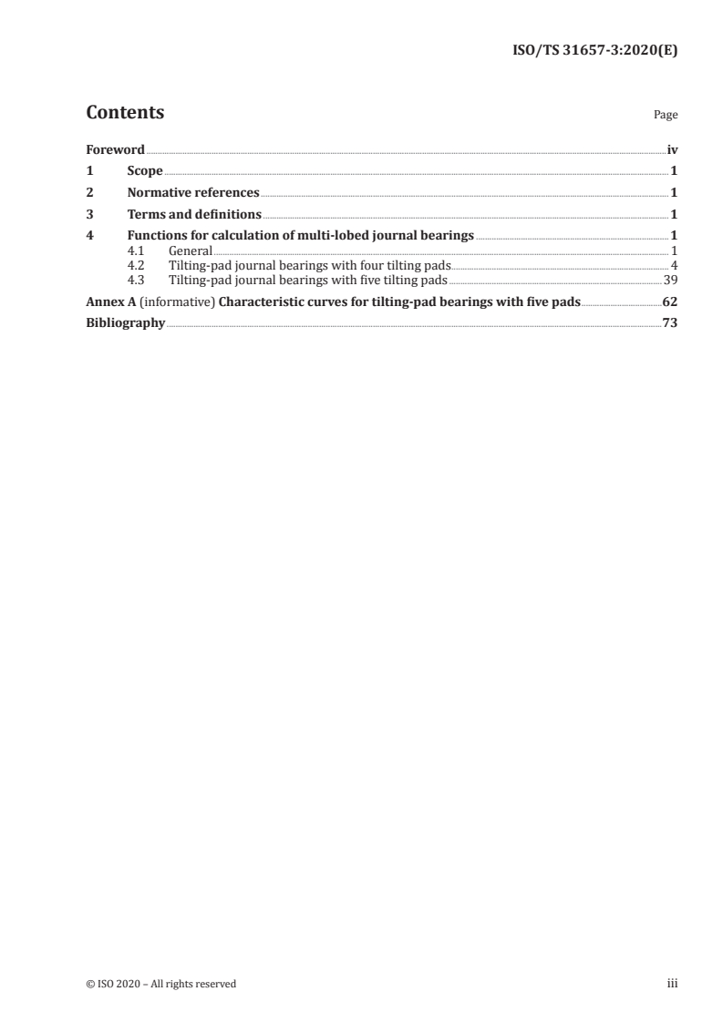 ISO/TS 31657-3:2020 ISO/TS 31657-3:2020 - Plain bearings — Hydrodynamic plain journal bearings under steady-state conditions — Part 3: Functions for calculation of tilting pad journal bearings
Released:6/24/2020