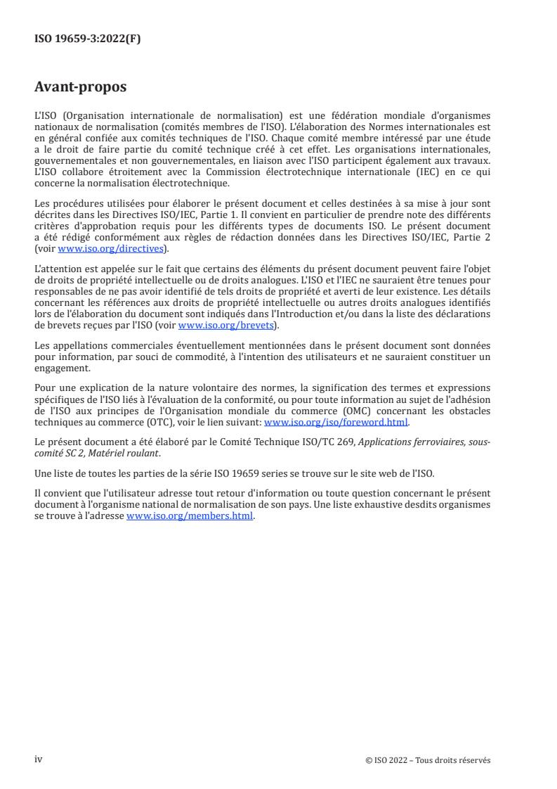 ISO 19659-3:2022 ISO 19659-3:2022 - Railway applications — Heating, ventilation and air conditioning systems for rolling stock — Part 3: Energy efficiency
Released:11. 10. 2022 - Page 4 preview
