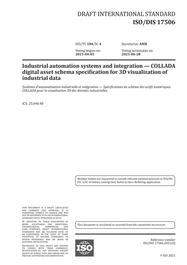 ISO/DIS 17506