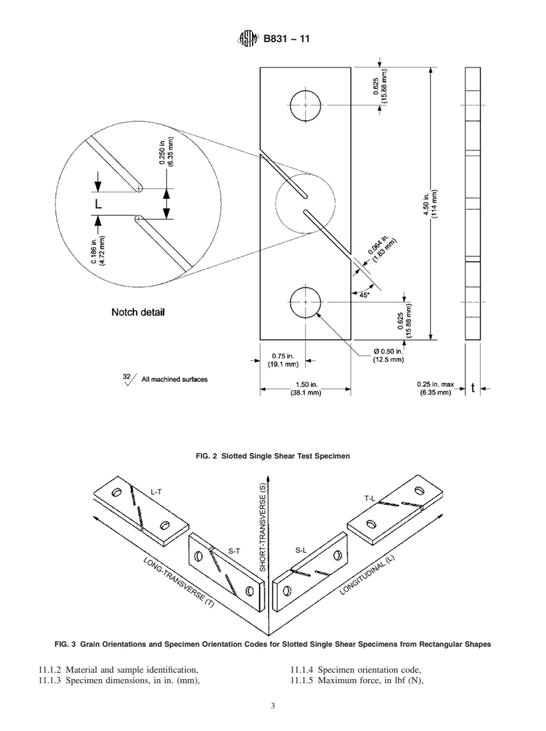 ASTM B831-11 - Standard Test Method for Shear Testing of Thin Aluminum Alloy Products