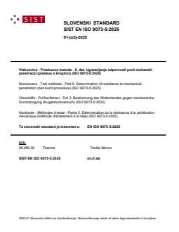 SIST EN ISO 9073-5:2025 SIST EN ISO 9073-5:2025 - Page 1 preview