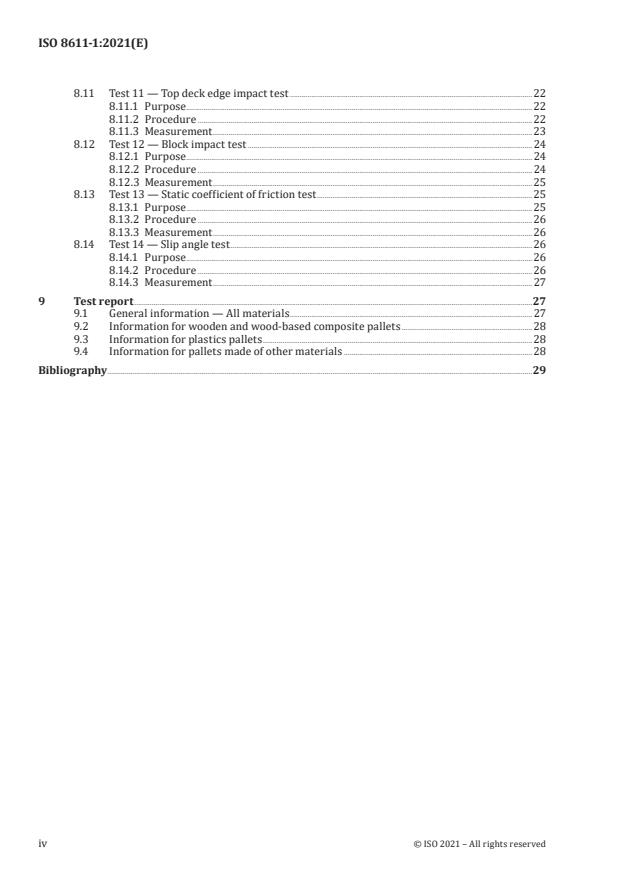ISO 8611-1:2021 ISO 8611-1:2021 - Pallets for materials handling -- Flat pallets - Page 4 preview