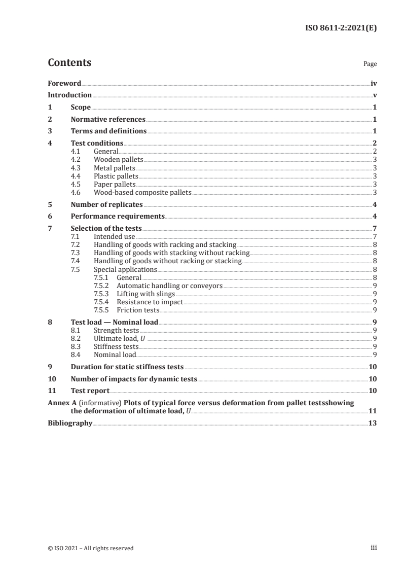 ISO 8611-2:2021 - Pallets for materials handling — Flat pallets — Part 2: Performance requirements and selection of tests
Released:12/7/2021